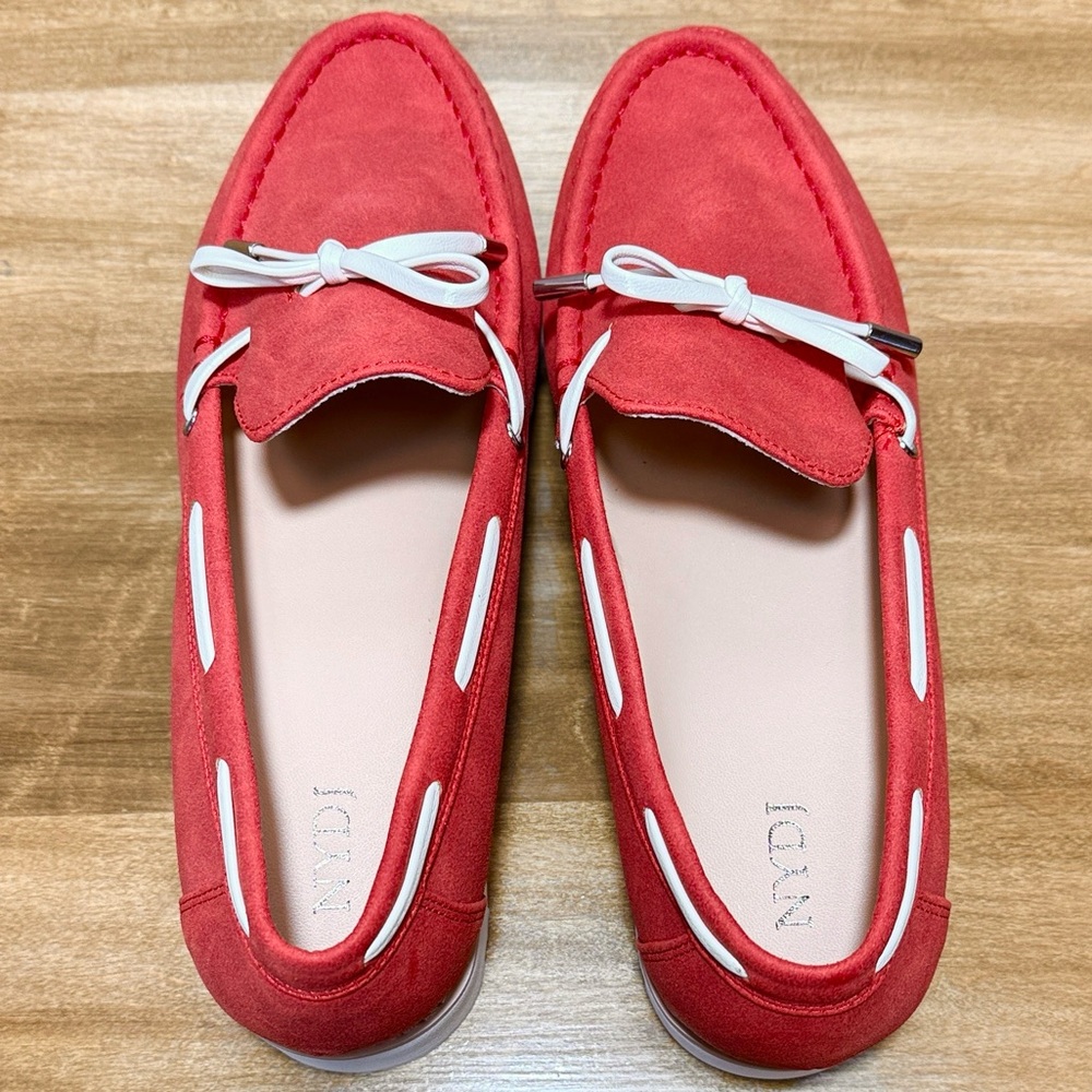 NYDJ Faux Suede Boat Shoes - Picture 7 of 9